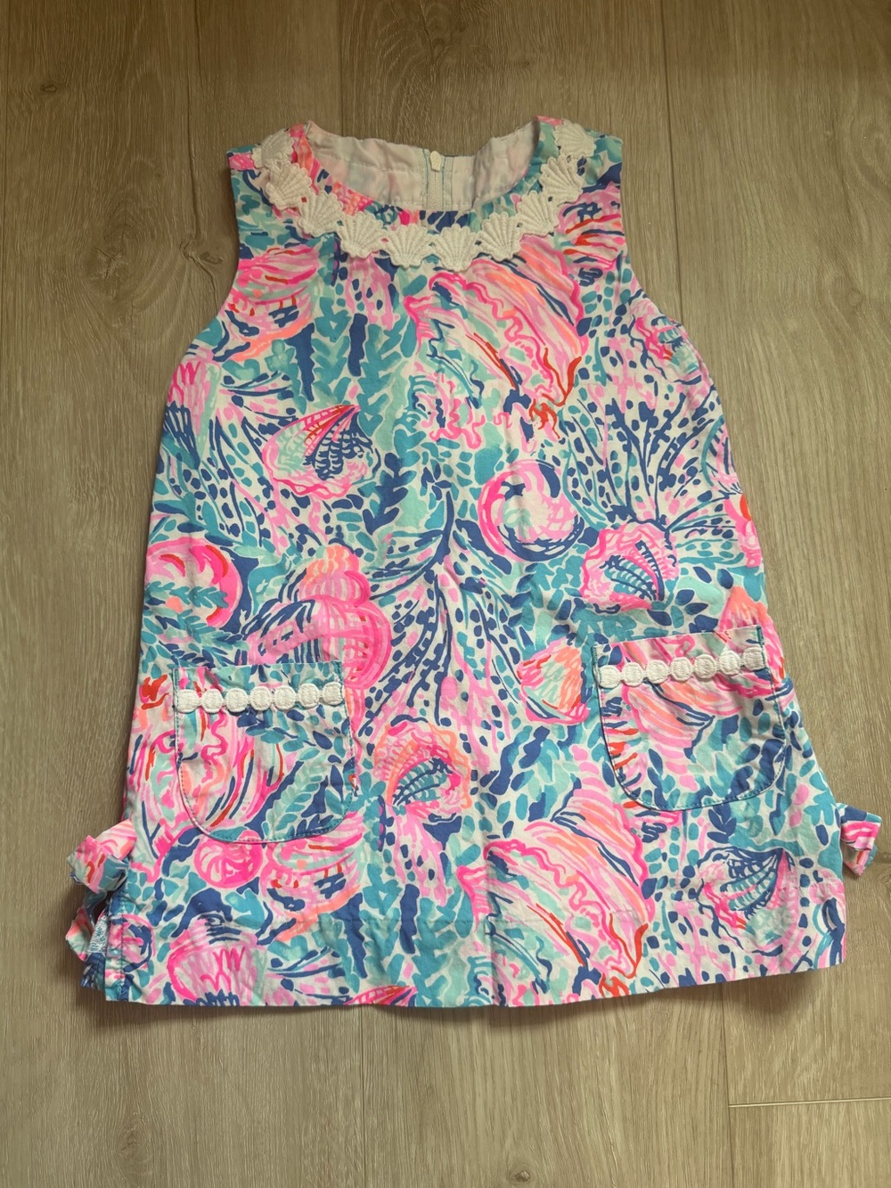 Lilly Pulitzer Girls' Little Lilly Shift Dress in Treasure Trove